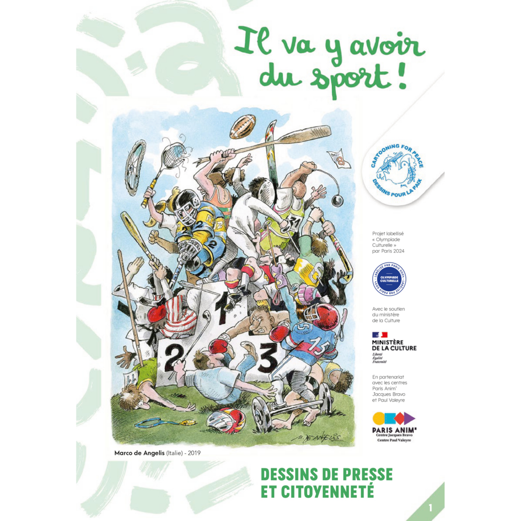 Il va y avoir du sport Dessins de presse et citoyenneté Comprendre